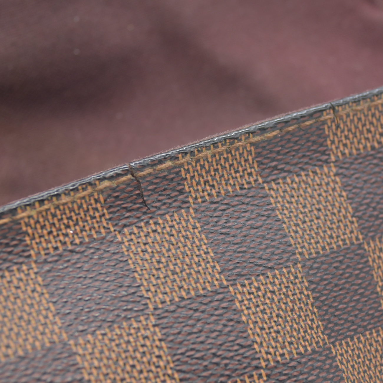 $1490 2013 Louis Vuitton Damier Ebene Favorite PM FL5113