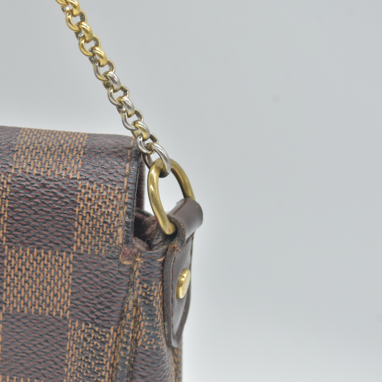 $1490 2013 Louis Vuitton Damier Ebene Favorite PM FL5113