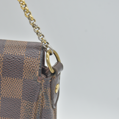 $1490 2013 Louis Vuitton Damier Ebene Favorite PM FL5113