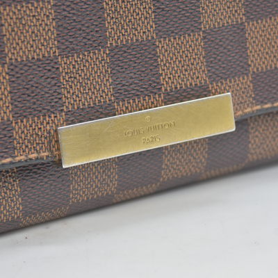 $1490 2013 Louis Vuitton Damier Ebene Favorite PM FL5113