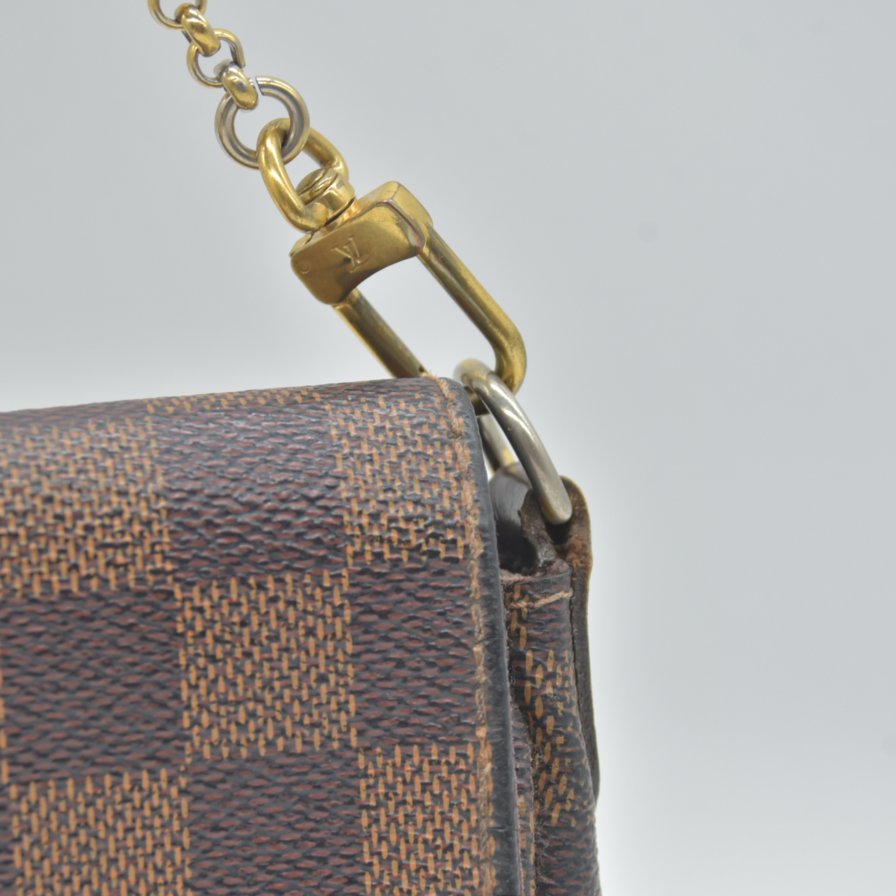 $1490 2013 Louis Vuitton Damier Ebene Favorite PM FL5113