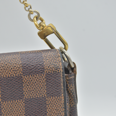 $1490 2013 Louis Vuitton Damier Ebene Favorite PM FL5113