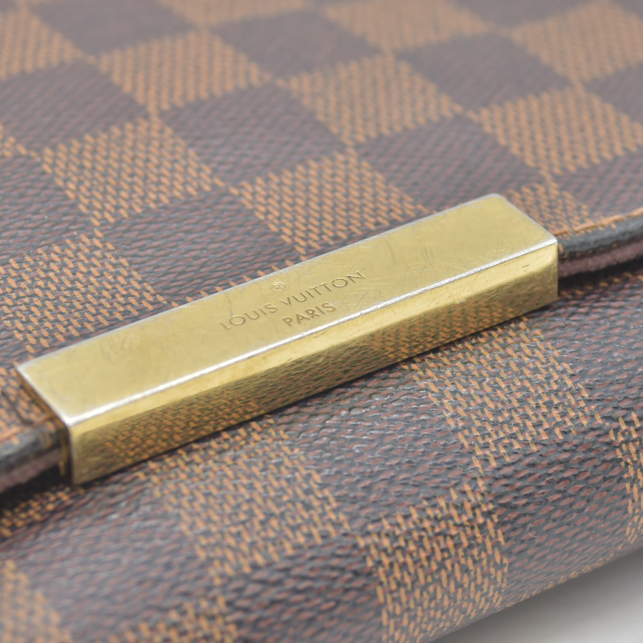 $1490 2013 Louis Vuitton Damier Ebene Favorite PM FL5113