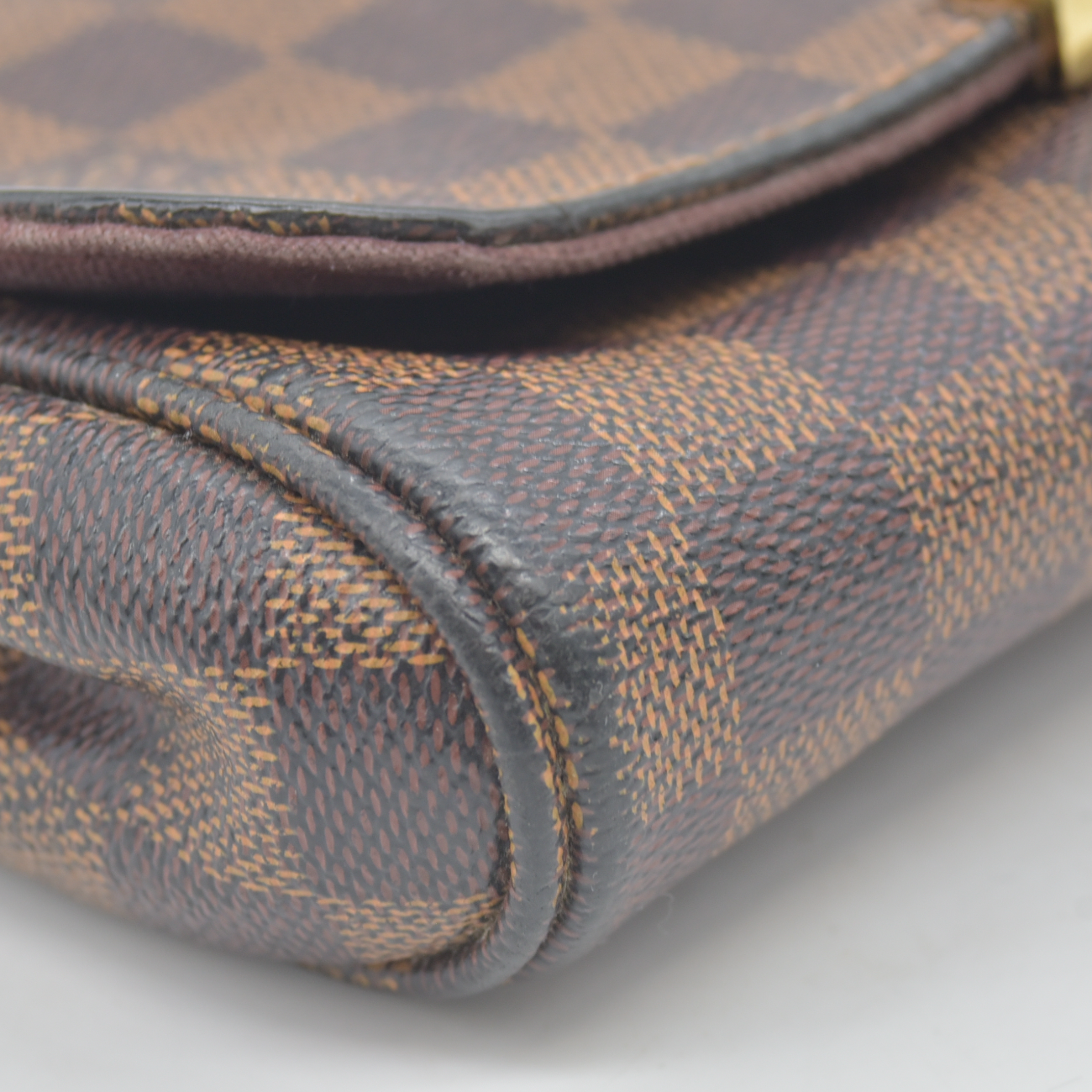 $1490 2013 Louis Vuitton Damier Ebene Favorite PM FL5113