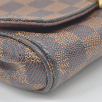 $1490 2013 Louis Vuitton Damier Ebene Favorite PM FL5113
