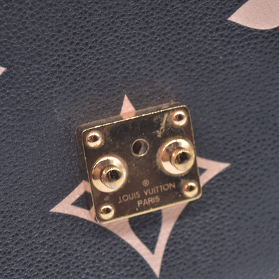 $3300 Louis Vuitton BiColor Pochette Metis Black Cream RFID 10020741