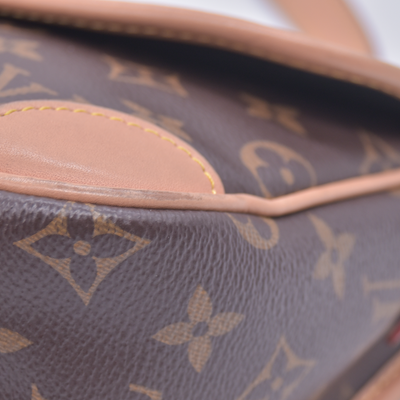 $2700 RFID Louis Vuitton Monogram Diane Black Shoulder Bag