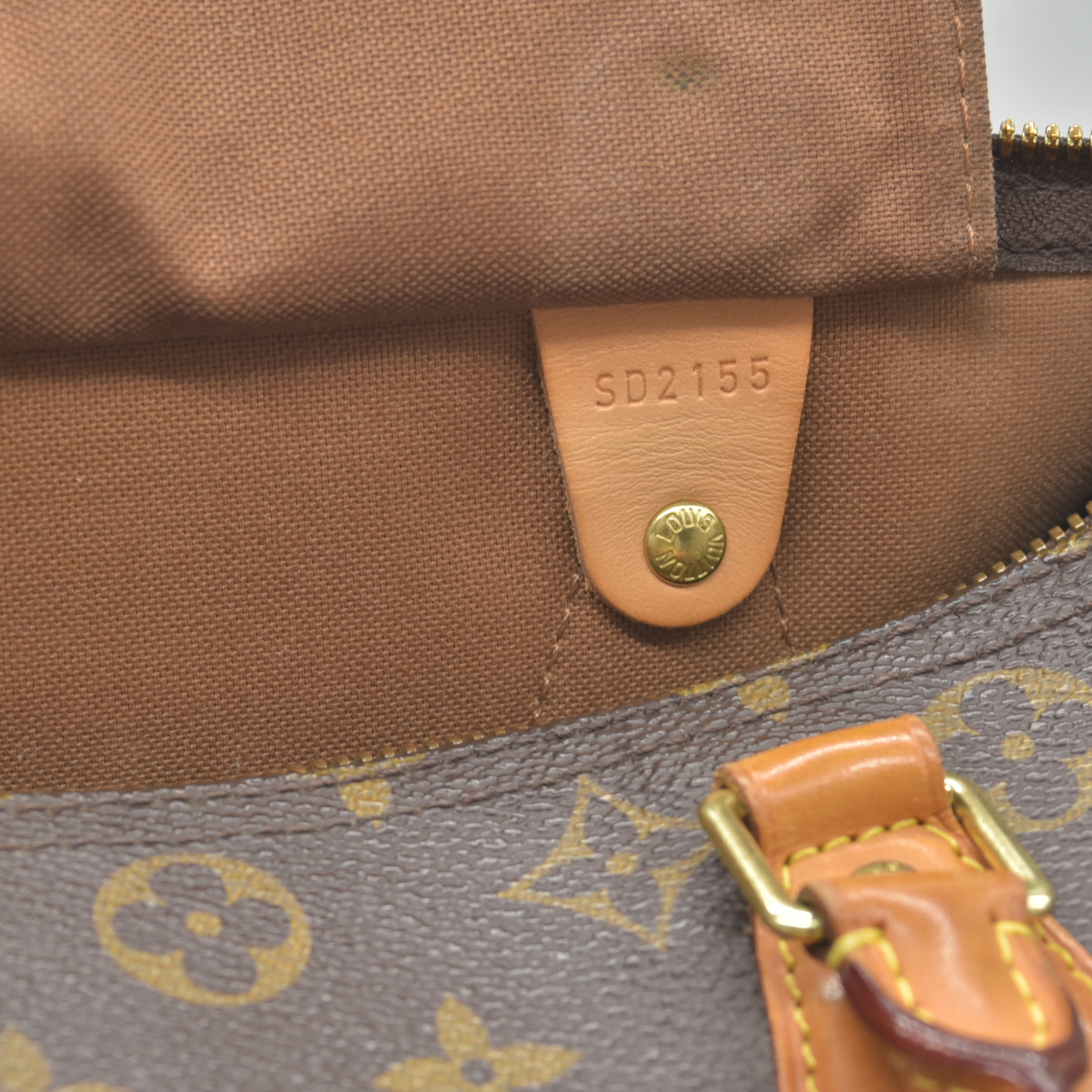 $1980 2015 Louis Vuitton  LV Monogram Speedy Bandouliere 30 SD2155