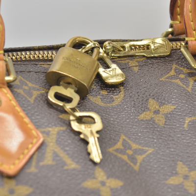 $1980 2015 Louis Vuitton  LV Monogram Speedy Bandouliere 30 SD2155