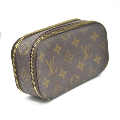 Louis Vuitton Monogram Trousse Blush PM Cosmetic Pouch VI0042