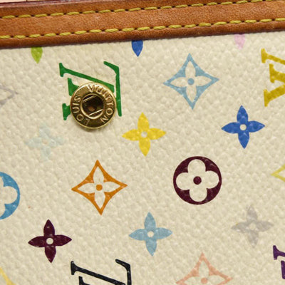Louis Vuitton  Monogram Muakami Small Ring Agenda Cover White with Pen  CA0036