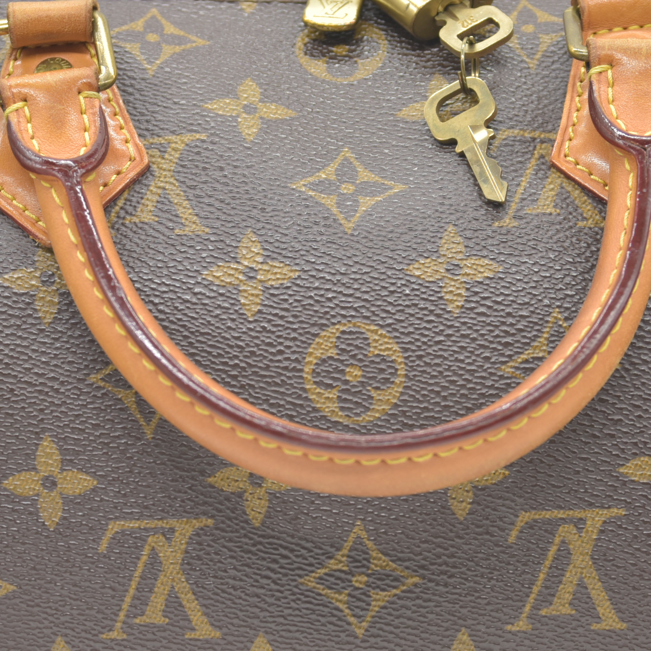 $1980 2015 Louis Vuitton  LV Monogram Speedy Bandouliere 30 SD2155