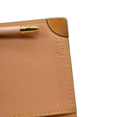 Louis Vuitton  Monogram Muakami Small Ring Agenda Cover White with Pen  CA0036