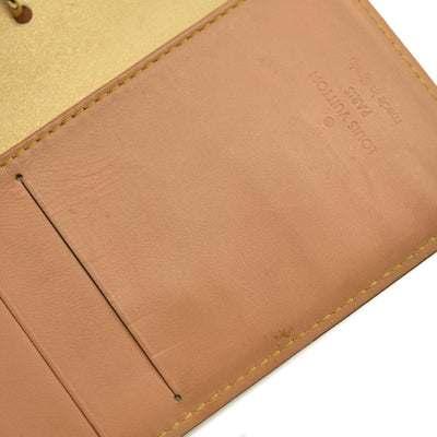 Louis Vuitton  Monogram Muakami Small Ring Agenda Cover White with Pen  CA0036