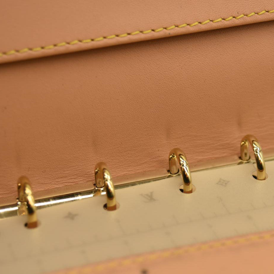 Louis Vuitton  Monogram Muakami Small Ring Agenda Cover White with Pen  CA0036