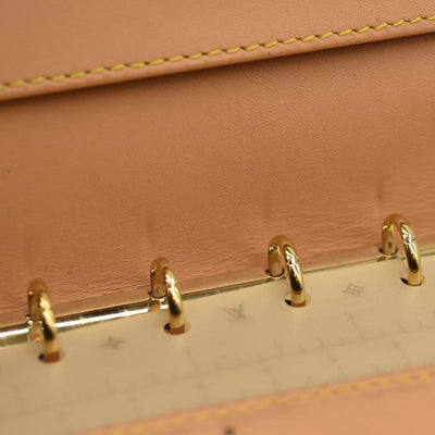 Louis Vuitton  Monogram Muakami Small Ring Agenda Cover White with Pen  CA0036