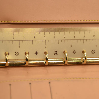 Louis Vuitton  Monogram Muakami Small Ring Agenda Cover White with Pen  CA0036