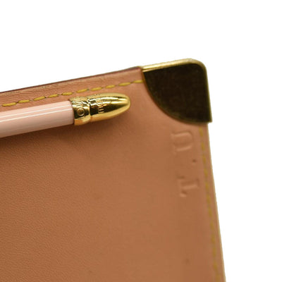 Louis Vuitton  Monogram Muakami Small Ring Agenda Cover White with Pen  CA0036