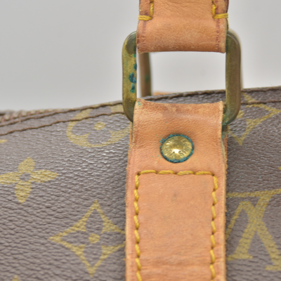 $1420 1988 Louis Vuitton LV Boston Bag Keepall 45 Brown Monogram SA822