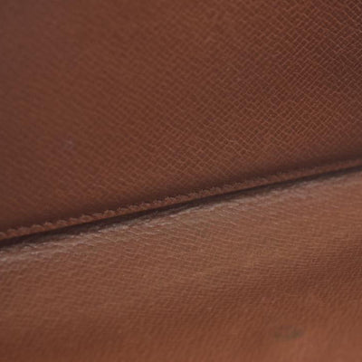 $770 Louis Vuitton Monogram Portefeiulle Sarah Long Bifold Wallet Brown 882AN