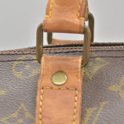 $1420 1988 Louis Vuitton LV Boston Bag Keepall 45 Brown Monogram SA822