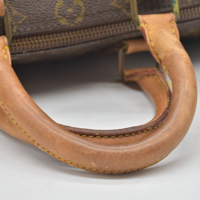 $1420 1988 Louis Vuitton LV Boston Bag Keepall 45 Brown Monogram SA822