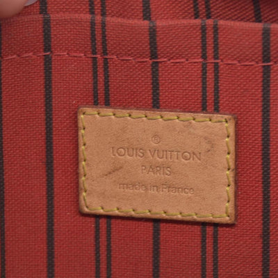 $600 Louis Vuitton Monogram Neverfull MM Cherry Pochette AR1122