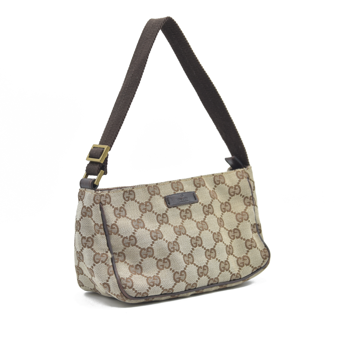 Gucci GG Canvas Baguette Mini NL Consignment