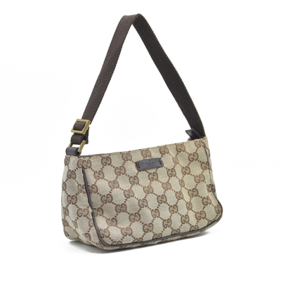 Gucci GG Canvas Baguette Mini NL Consignment