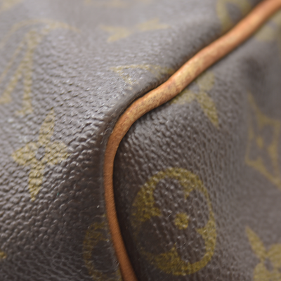 $1420 1988 Louis Vuitton LV Boston Bag Keepall 45 Brown Monogram SA822