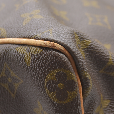 $1420 1988 Louis Vuitton LV Boston Bag Keepall 45 Brown Monogram SA822