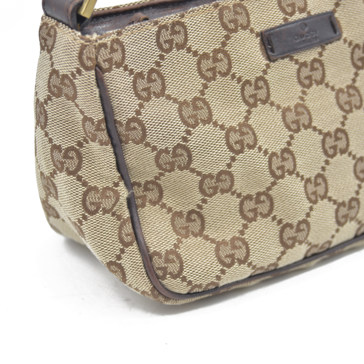 Gucci GG Canvas Baguette Mini NL Consignment