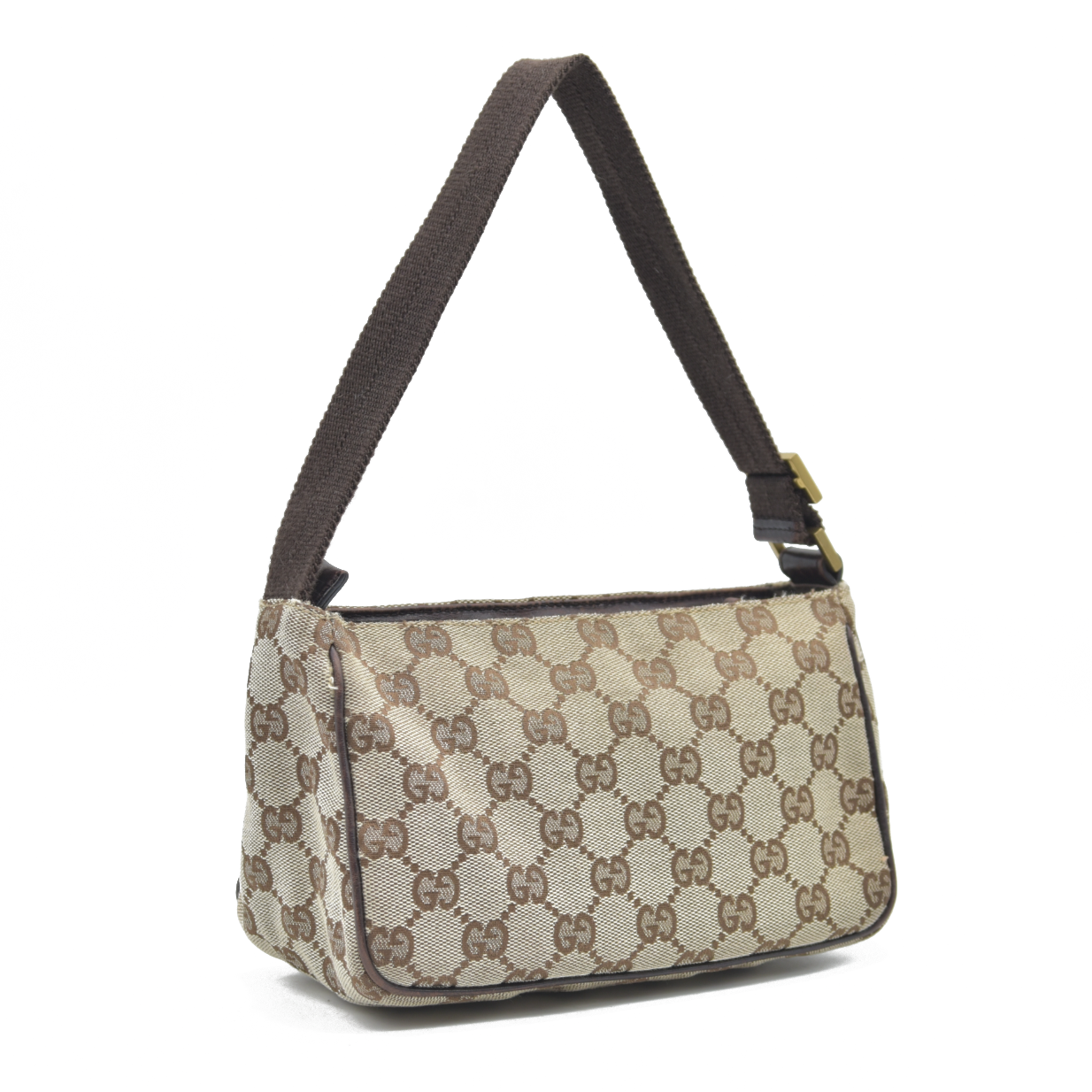 Gucci GG Canvas Baguette Mini NL Consignment