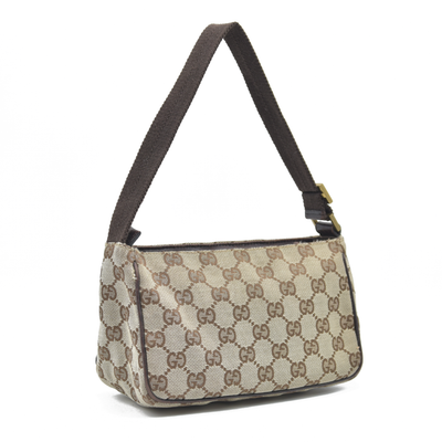 Gucci GG Canvas Baguette Mini NL Consignment