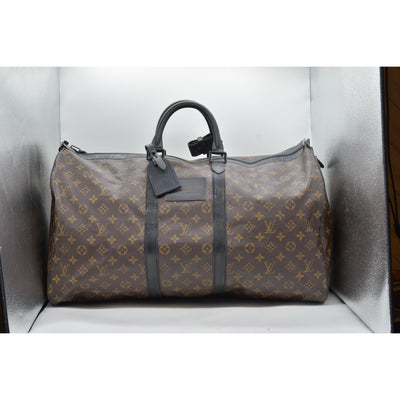 $3100 2007 Louis Vuitton Boston Bag Keepall Bandouliere 55 OL2087