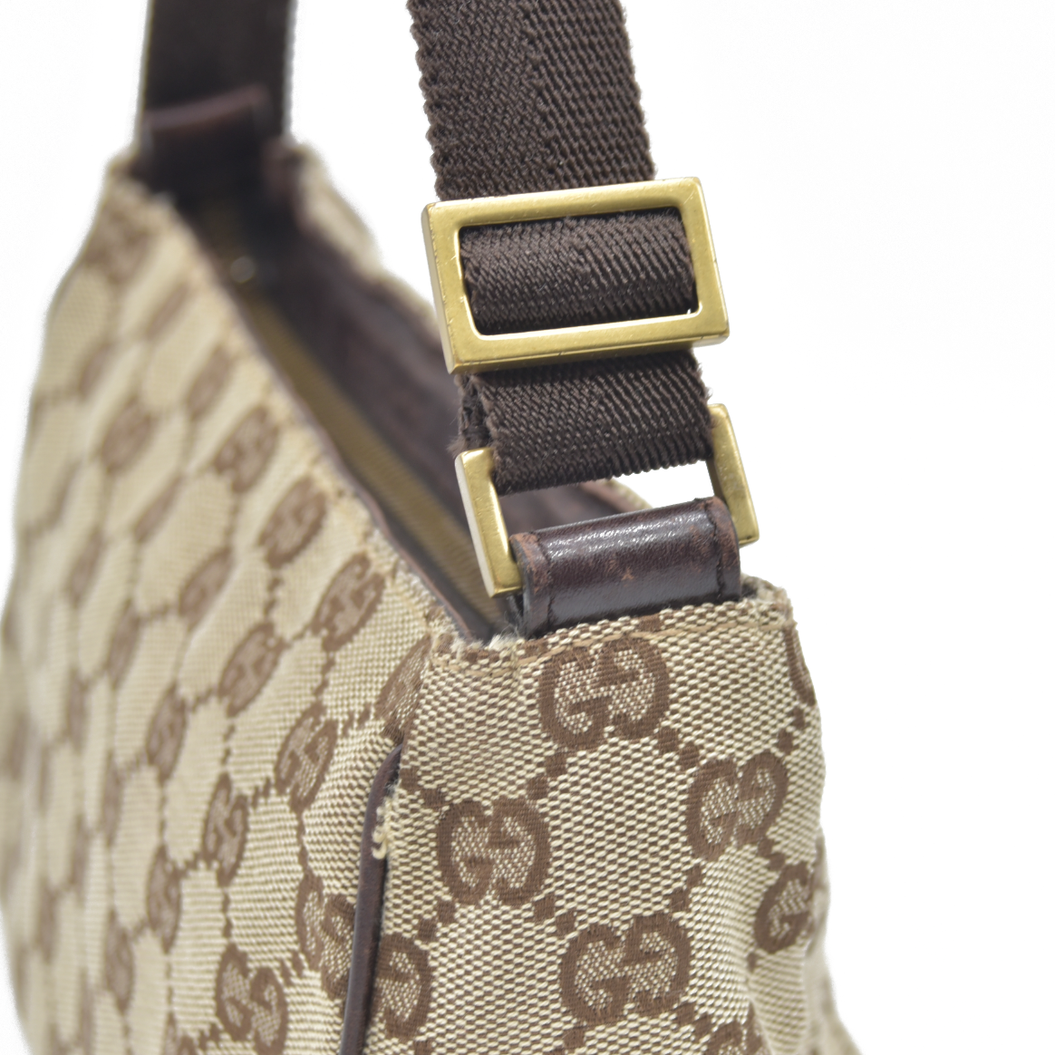 Gucci GG Canvas Baguette Mini NL Consignment