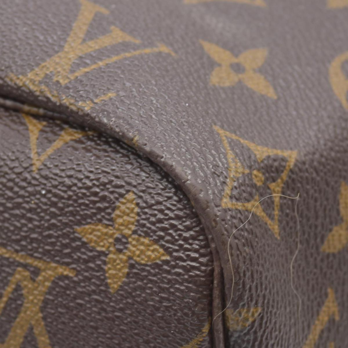 $2170 Louis Vuitton Monogram Neverfull MM Cherry AR1122