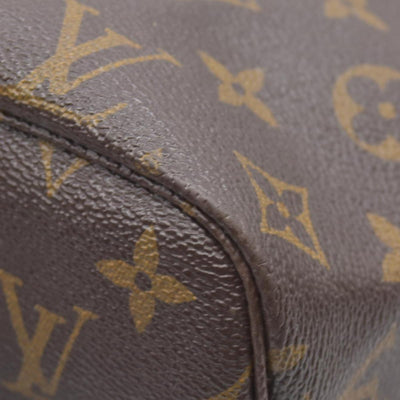 $2170 Louis Vuitton Monogram Neverfull MM Cherry AR1122