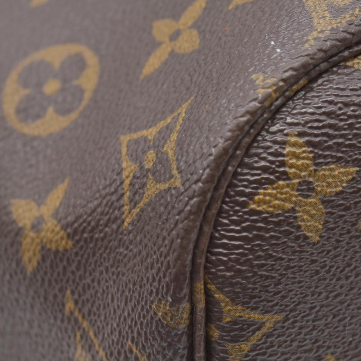 $2170 Louis Vuitton Monogram Neverfull MM Cherry AR1122