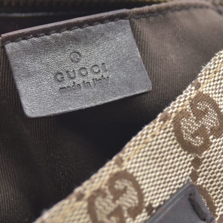Gucci GG Canvas Baguette Mini NL Consignment