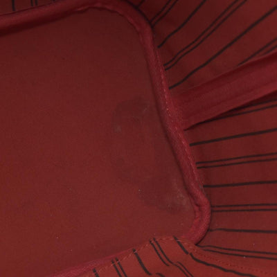 $2170 Louis Vuitton Monogram Neverfull MM Cherry AR1122