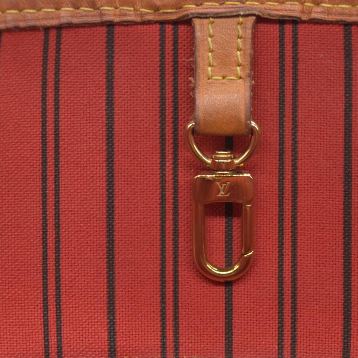 $2170 Louis Vuitton Monogram Neverfull MM Cherry AR1122