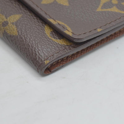$355 2004 Louis Vuitton Monogram Multicles 6 Ring Key Case Brown CT0074