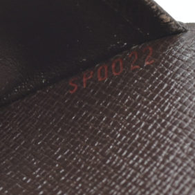 $755 Louis Vuitton Damier Ebene Medium Ring Agenda Cover Consignment NL SP0022 2002