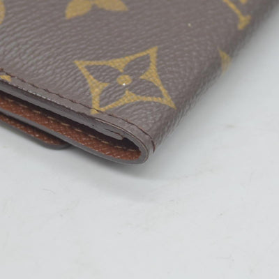 $355 2004 Louis Vuitton Monogram Multicles 6 Ring Key Case Brown CT0074