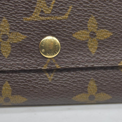 $355 2004 Louis Vuitton Monogram Multicles 6 Ring Key Case Brown CT0074