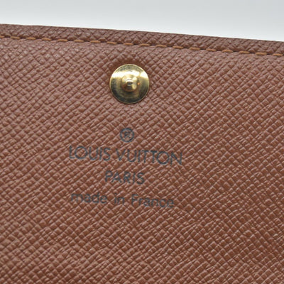 $355 2004 Louis Vuitton Monogram Multicles 6 Ring Key Case Brown CT0074