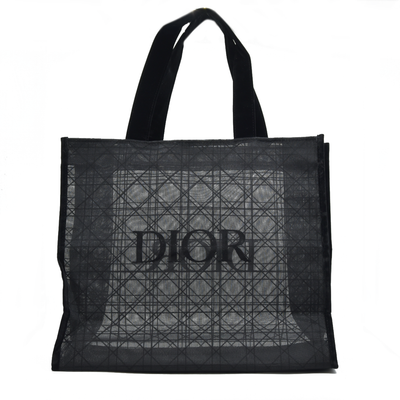 DIOR Beauty Mesh Tote Black Cannage Lace Novelty GWP 2025 New Release 1 of 2
