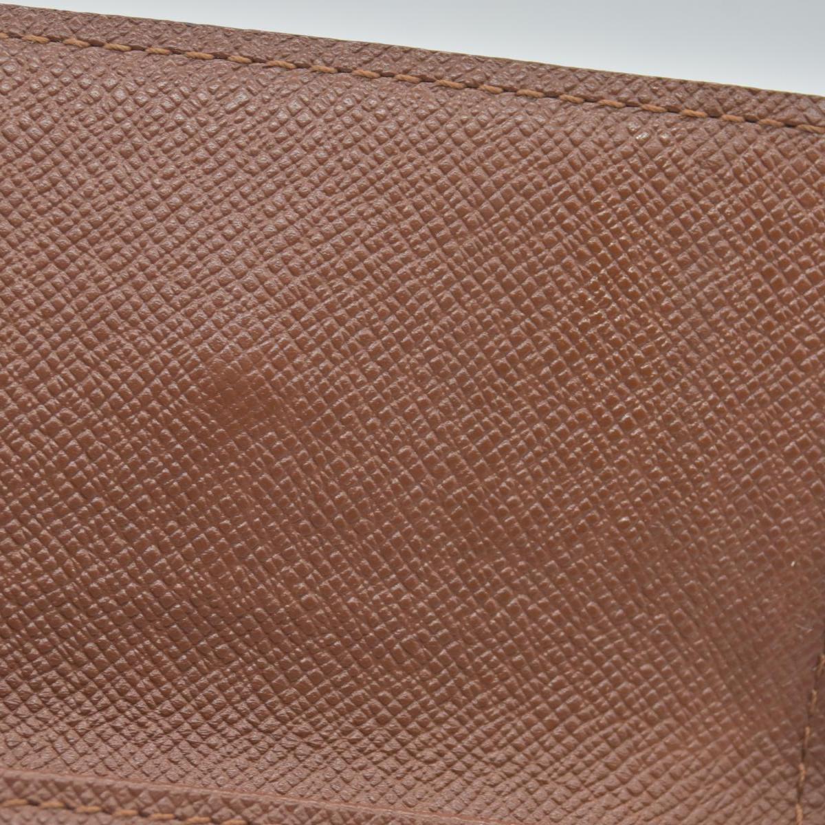 $355 2004 Louis Vuitton Monogram Multicles 6 Ring Key Case Brown CT0074