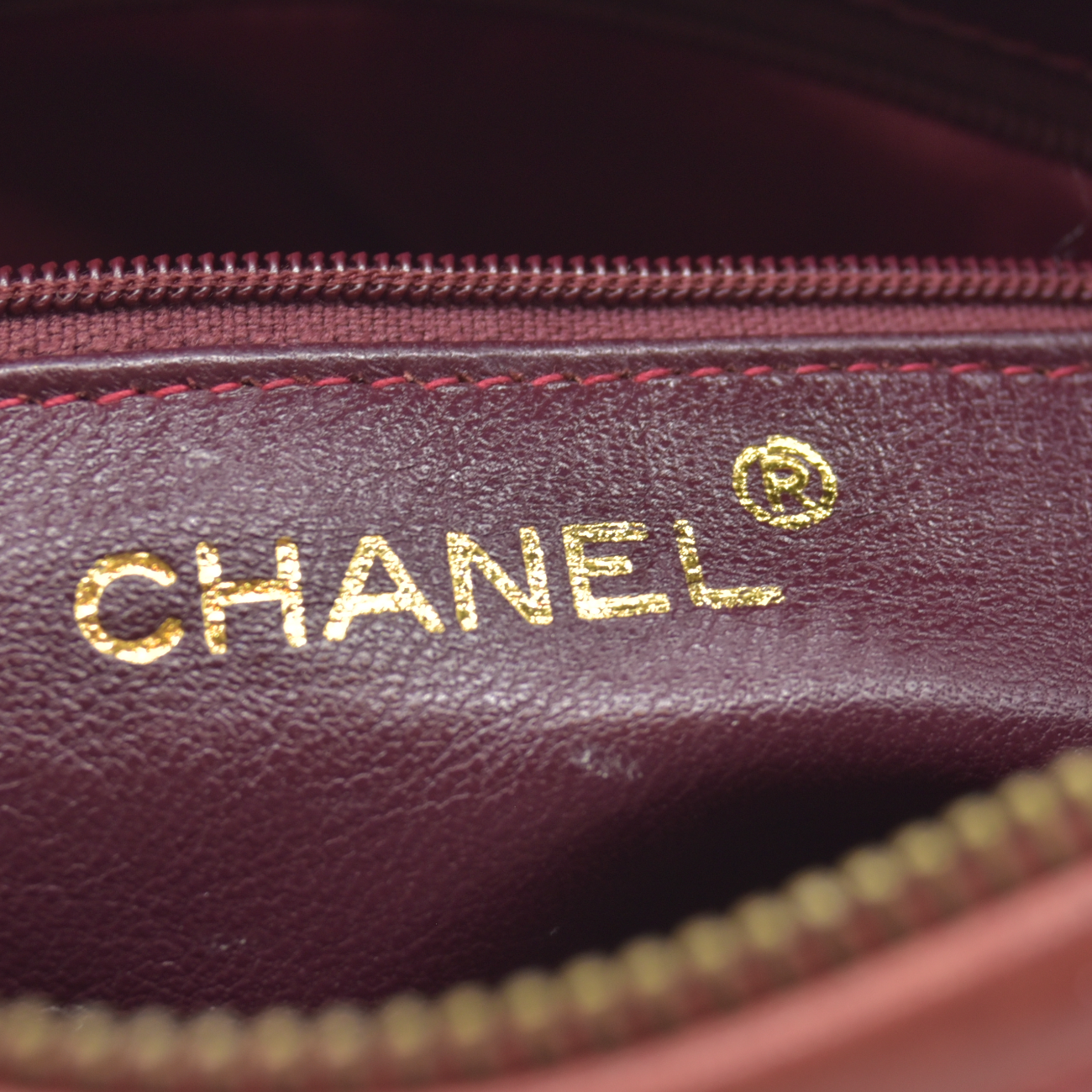 $3850 1986-1988 Chanel Red Lambskin Tassel CC Fringe Camera Bag